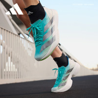 adidas 跑步系列 男 ADIZERO ADIOS PRO 4 M 跑步鞋 JS2579 绿色