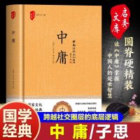 中庸正版子思著初中生高中生国学经典小说 全集原文注释文对照儒家孔子国学经典哲学书籍