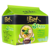 统一 汤达人 日式豚骨拉面 袋装 125g*10袋 十连包 方便面泡面