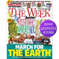 The Week Junior 2026全年52期订阅 英国原版8-15岁青少年英文学习周刊