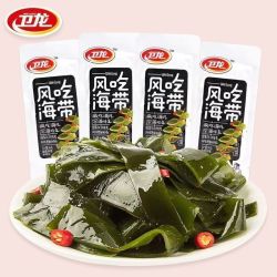 卫龙 风吃海带盒装加量200g即食脆辣海味下饭菜办公休闲解馋小零食