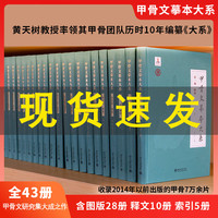 甲骨文摹本大系 全43册（含图版28册，释文10册、索引5册） 北京大学出版社 正版书籍