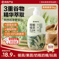 网易严选 食品级 椰椰植萃洗洁精  1kg