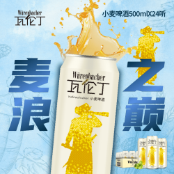 瓦伦丁 小麦啤酒 500ml*24听