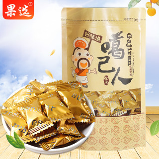 果选 草本清润枇杷糖500g 胖大海罗汉果金银花味清凉薄荷糖爽喉口含片