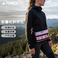 adidas 男女 TERREX MT ORGANIZER 可拆卸背带户外轻量化斜挎包 JY7578