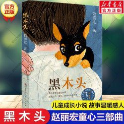赵丽宏童心三部曲3册 童年河+渔童+黑木头