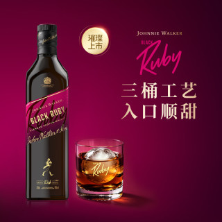 尊尼获加 黑牌Ruby调配苏格兰威士忌 750ml