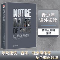 正版包邮  巴黎圣母院精装版原著无删减中文版雨果著 法中直译包含注释语文