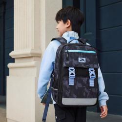 安踏 儿童书包一年级男童小学生3D护脊防泼水双肩包