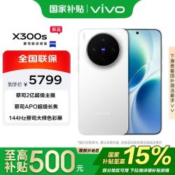 vivo X300s 5G手机 12GB+512GB 银白