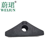 蔚珺橡胶止轮器仅汽车使用WJ3号个