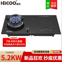 黑狗 JZDT-HLDQ10左气右电 天然气