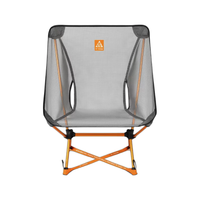 NIKE 耐克 ACG X HELINOX SIT HAPPENS CHAIR ZERO LT 折叠椅 XF1039-010 黑/橙色 50.5*46*64cm