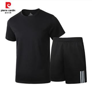 皮尔·卡丹 男士速干短袖短裤套装 KJ-2608