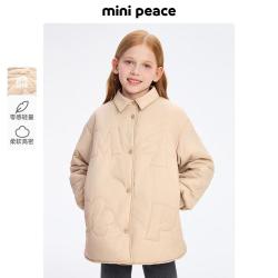 Mini Peace 太平鸟童装女童廓版棉服外套