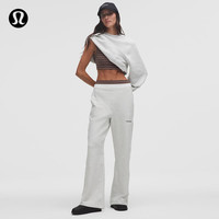lululemon LW5HWHS 高腰运动裤 杂色核心超浅灰 M