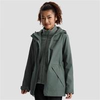 Jack Wolfskin 德国狼爪DELHI女士收腰厚款抓绒三合一冲锋衣A62272