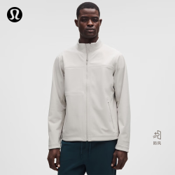 lululemon Cross Chill 防风拒水 鸽子灰 XL 男士休闲夹克