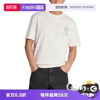 adidas 半袖上衣男运动风休闲短袖T恤 KB6217