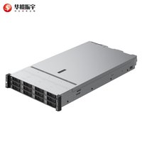 华鲲振宇 HuaKun TG225机架式服务器主机 2*鲲鹏920 共64核 2.6G 128G丨960G*2+8T*3丨Atlas300I duo*2