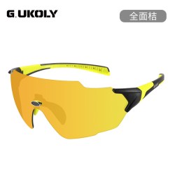 粤克利骑行眼镜运动户外山地自行车护目防风镜防紫外线登山跑步镜
