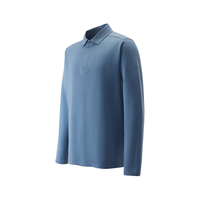 KOLON SPORT 可隆 肌理感POLO衫 蓝色BU 2XL