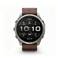 佳明 Fenix9 Pro 全能户外运动腕表 智能心率血氧监测 尊荣栗 51mm