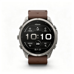 佳明 Fenix9 Pro 全能户外运动腕表 智能心率血氧监测 尊荣栗 51mm