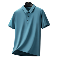 罗蒙 冰丝凉感 藏青色 2XL 男士POLO衫