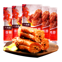 小胡鸭 去骨鸭掌 香辣味 500g 休闲零食