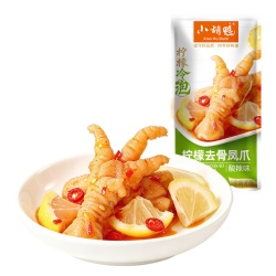 小胡鸭 柠檬去骨凤爪 酸辣味 540g 鸡鸭零食