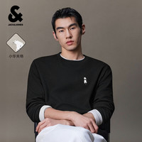 杰克琼斯 动物刺绣打底衫 E40黑色  M （175）