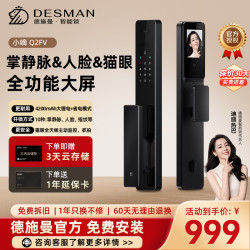 德施曼 智能门锁小嘀Q2FV