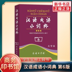 汉语成语小词典 第6版 大字本 商务印书馆 汉语
