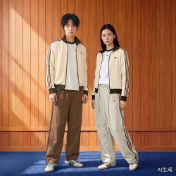 adidas 男女款夹克