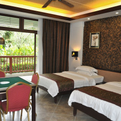 乾元海驿温泉度假酒店时房1次+提供精美定制扑克牌2副+提供红茶+绿茶各一壶+4位茶杯