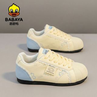 百亿补贴：Babaya 童鞋女2026春季新款校园学生百搭运动休闲圆头贝壳大童板鞋