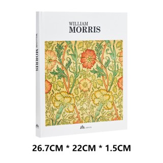 熙思William Morris威廉·莫里斯轻奢画集样板间装饰品画册摆件书