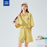 唐狮 女短袖polo
