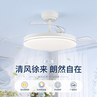 雷士 防蚊虫护眼隐形风扇灯36寸36瓦无极调光高亮新款