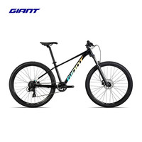 捷安特 新款ATX 777铝合金油压碟刹可锁定避震成人山地自行车 亮黑 27.5×15 S 建议160-172cm