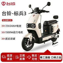台铃 标兵3电动摩托车72V电池长续航大功率电动车