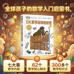 DK数学运转的秘密 DK科普百科 课外读物  7-14岁小猛犸童书