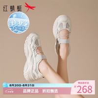 红蜻蜓 女鞋芭蕾风网面鞋 夏季轻便网面透气运动鞋百搭玛丽珍鞋休闲单鞋