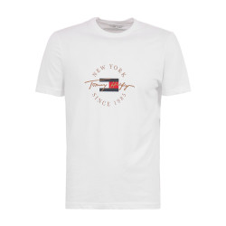 TOMMY HILFIGER 汤米希尔费格男夏季时尚新款短袖T恤时尚潮流半袖