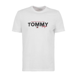 TOMMY HILFIGER 汤米希尔费格男士夏新款时尚短袖T恤字母休闲半袖