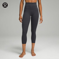 lululemon 丨Align™ 女士运动高腰中长紧身 芯吸 LW6BQVS 石墨灰(LW6BGJS)