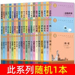 世界经典名著老人与海红与黑飘悲惨世界巴黎圣母院呼啸山庄童年在人间我的大学人间