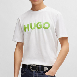 HUGO BOSS HugoBoss/雨果博斯男款夏季新款短袖T恤舒适透气休闲半袖